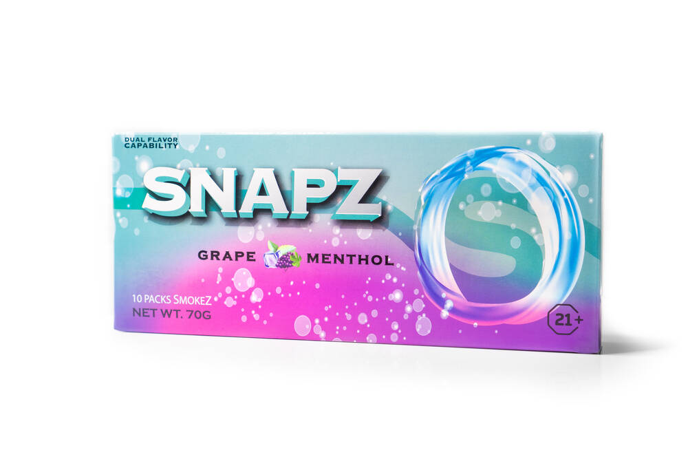 Snapz Hemp Smokez - Grape Menthol [SOLD OUT]